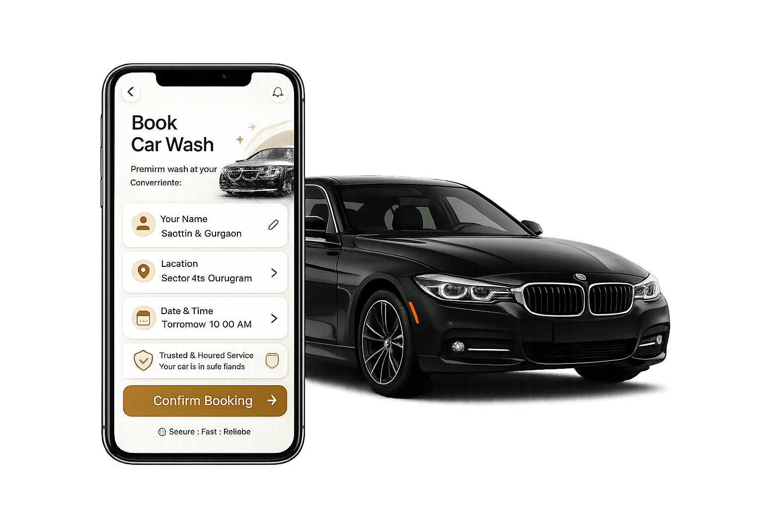 Book a wash